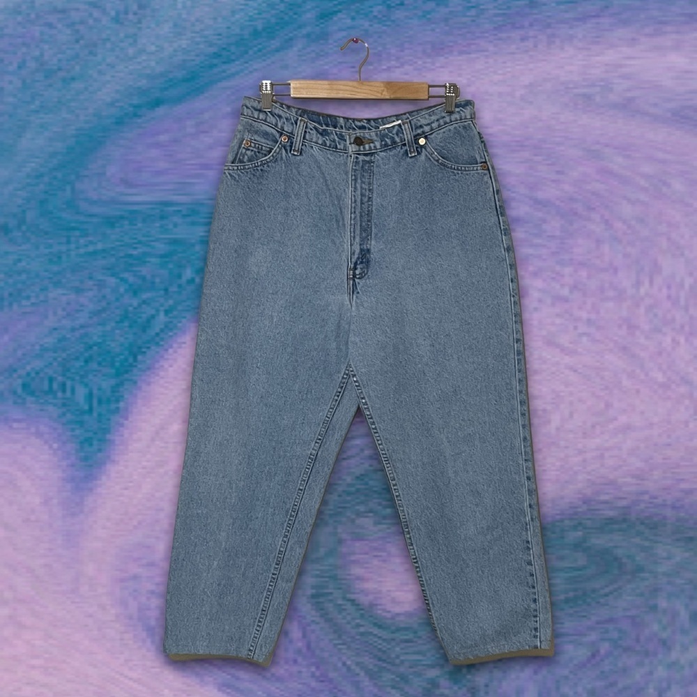 ♥︎ Levi’s RARE 606 Vintage Orange/White Tab Jeans ♥︎